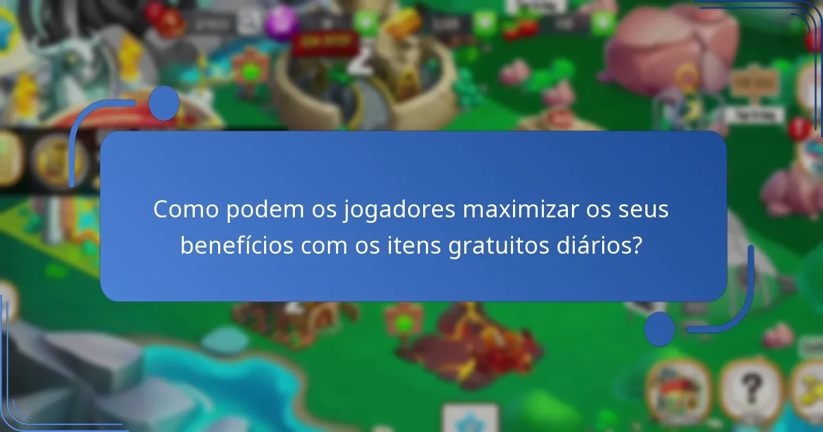 Quais itens gratuitos os jogadores podem ganhar diariamente no Dragon City?